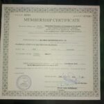 Membership Certification Of Islamabad Chamber of Commerce
